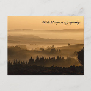 Early Light Bible Verse Sympathy Card