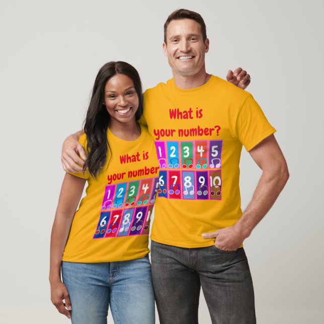 Early Maths Numbers 1 to 10 T-Shirt (Unisex)