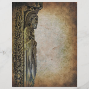 Early Mediaeval Aged Vintage Style Parchment 