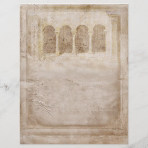 Early Mediaeval Aged Vintage Style Parchment