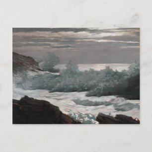 Early Morning After a Storm at Sea, Winslow Homer Postcard