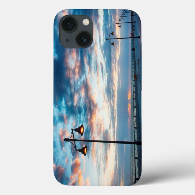 Early Morning along Atlantic Ocean and the Key Case-Mate iPhone Case (Back)
