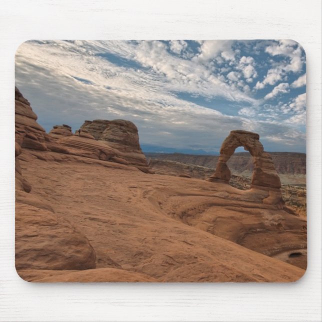 Early Morning at Delicate Arch Mouse Mat (Front)