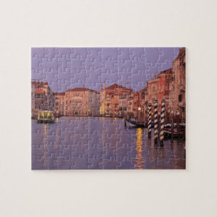 early morning Grand Canal Tour, Venice, Italy Jigsaw Puzzle