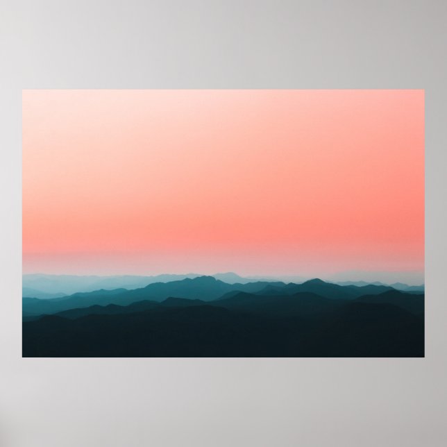 Early morning layers poster (Front)