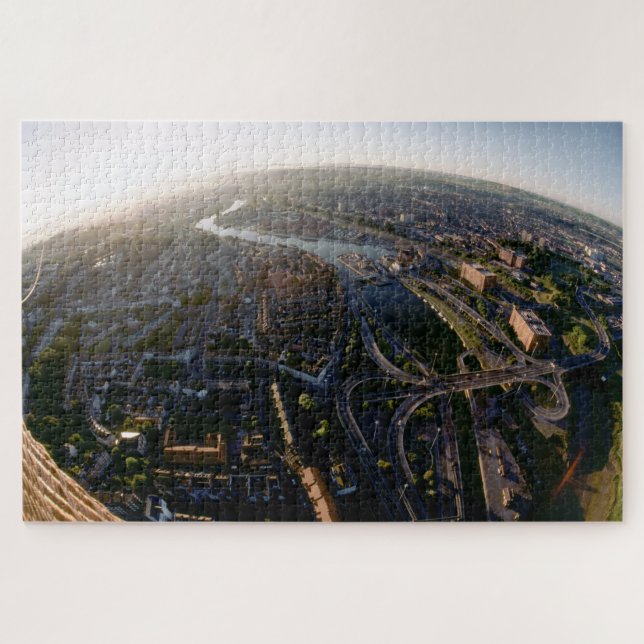 Early Morning Over Bristol. Jigsaw Puzzle (Horizontal)