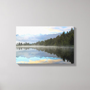 Early Morning Reflections Landscape Canvas Print