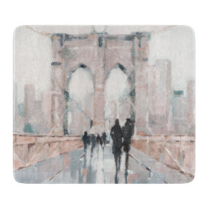 Early Morning Stroll - New York Cutting Board