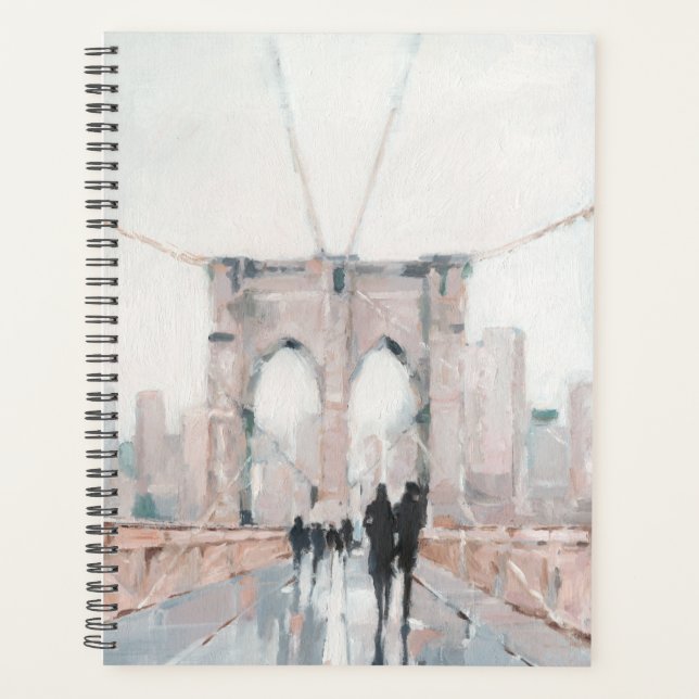 Early Morning Stroll - New York Planner (Front)