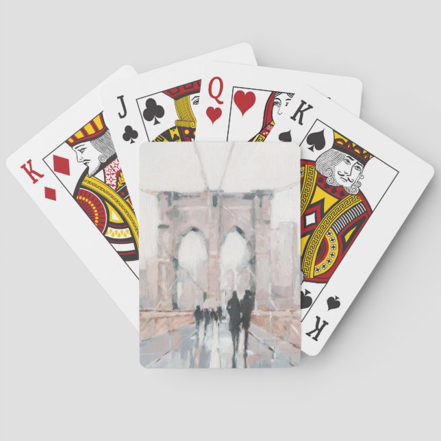 Early Morning Stroll - New York Playing Cards (Back)