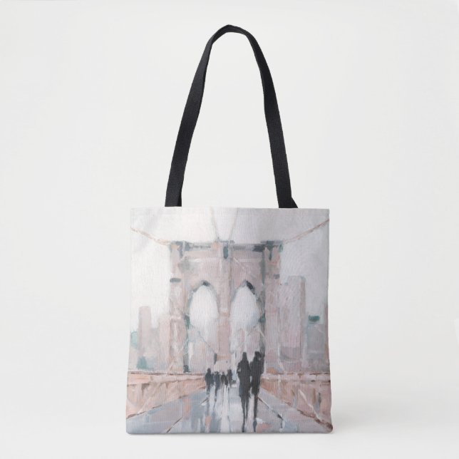 Early Morning Stroll - New York Tote Bag (Front)