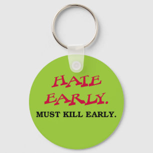 Early Mornings Suck! Key Ring