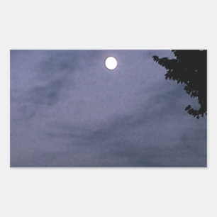 Early Night Rectangular Sticker