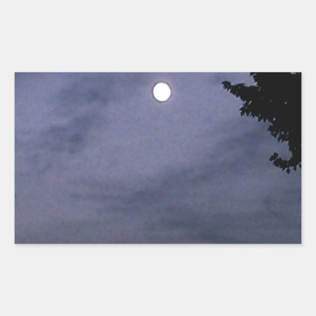 Early Night Rectangular Sticker (Front)