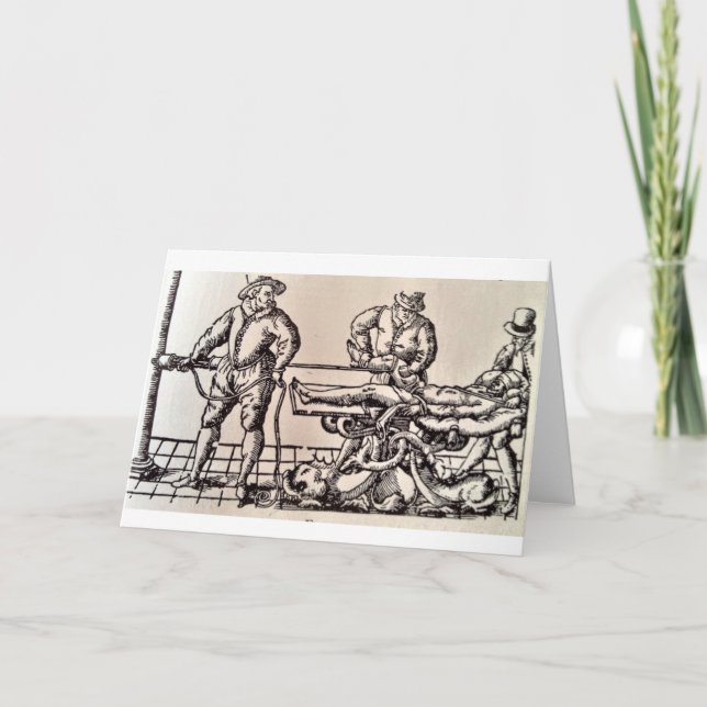 Early orthopedics Blank Card (Front)