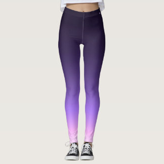 Early purple sunrise leggings