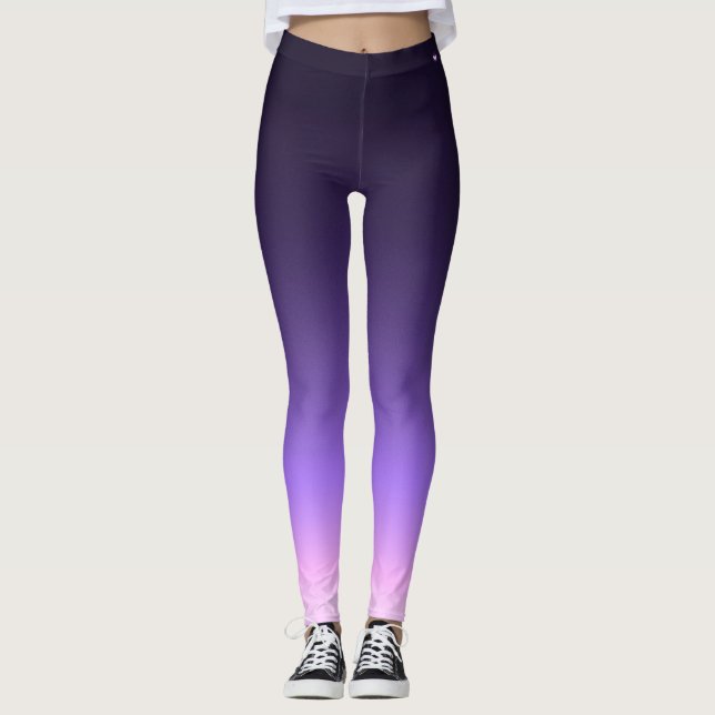 Early purple sunrise leggings (Front)