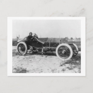 Early Race Car, 1913 Postcard
