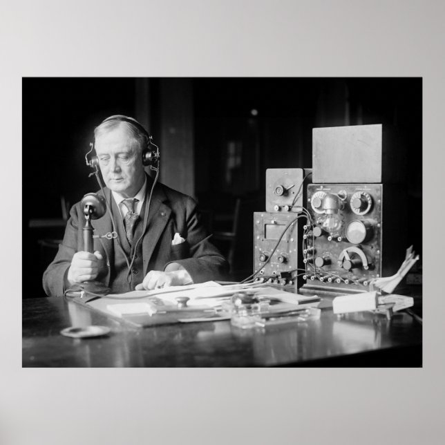 EARLY RADIO PIONEER 1923 POSTER (Front)