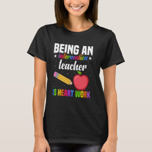 Early Reading intervention Teacher Intervention Sp T-Shirt