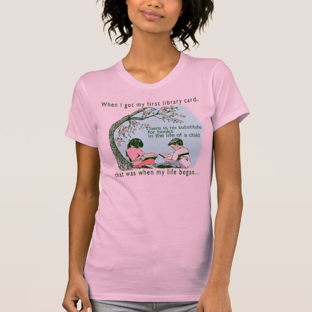 Early Reading T-Shirt (Front)