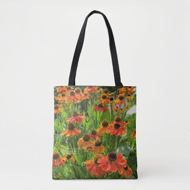 Early Sabin's Flowers Helenium Tote Bag (Front)
