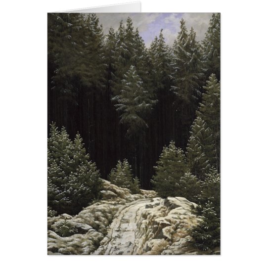 Early Snow, c.1828 Card