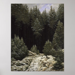 Early Snow, c.1828 Poster