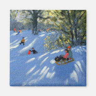 Early snow Darley Park Derby Magnet