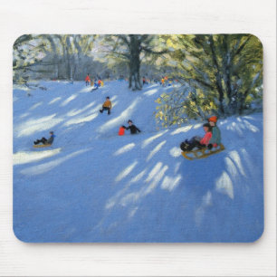 Early snow Darley Park Derby Mouse Mat