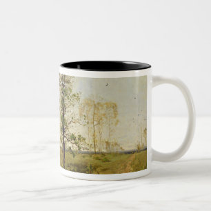 Early Spring at Weimar, 1876 Two-Tone Coffee Mug