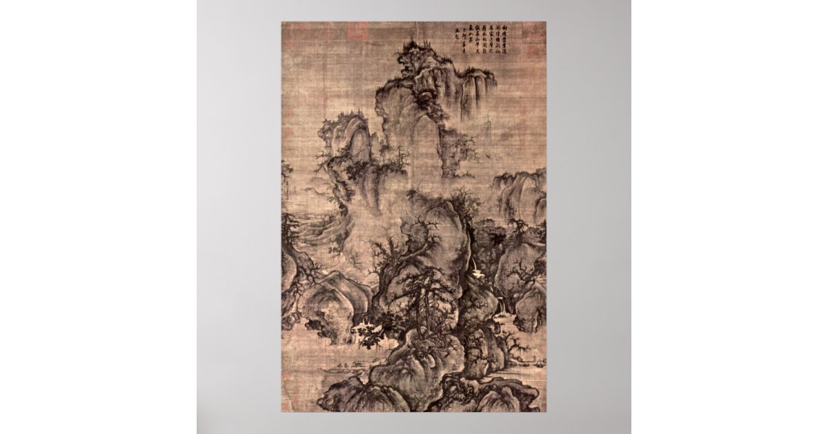 Early Spring by Guo Xi Poster | Zazzle