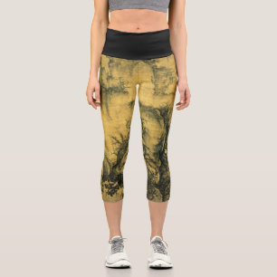 Early Spring & Guo Xi - Chinese Art/imperial China Capri Leggings