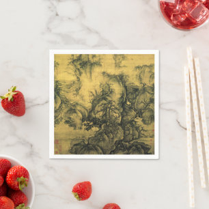 Early Spring & Guo Xi - Chinese Art/imperial China Napkin