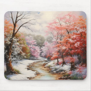 Early Spring Landscape Mouse Mat