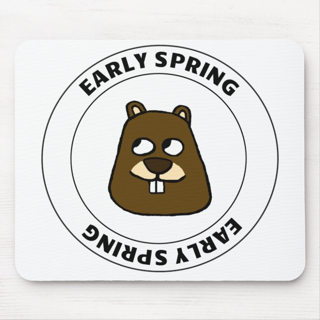 Early Spring Mouse Mat (Front)