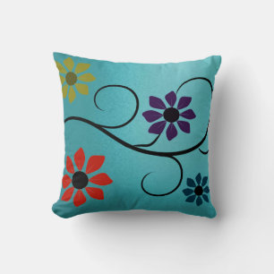 Early Spring Multi Flower Pillow-Design 1 Cushion
