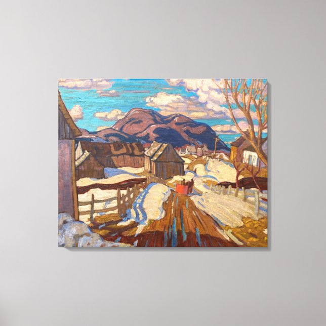 Early Spring, Quebec | A. Y. Jackson | Canvas Print (Front)