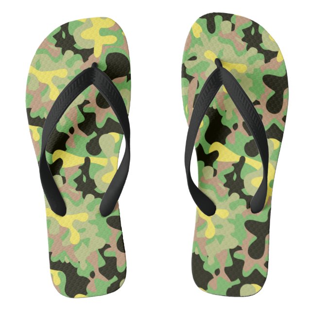 Early Spring Signature Camo Flip Flops (Footbed)