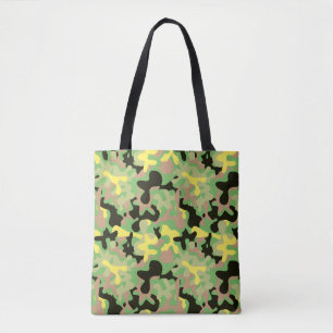 Early Spring Signature Camo Tote Bag