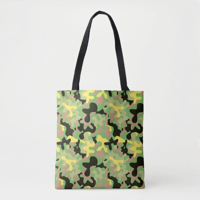 Early Spring Signature Camo Tote Bag (Front)
