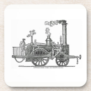 Early Steam Locomotive Coaster