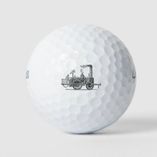 Early Steam Locomotive Golf Balls