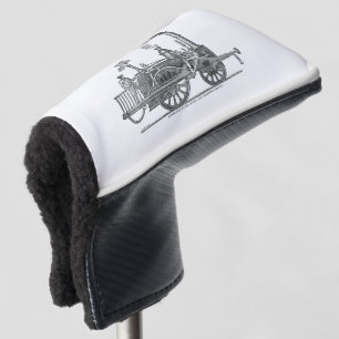 Early Steam Locomotive Golf Head Cover