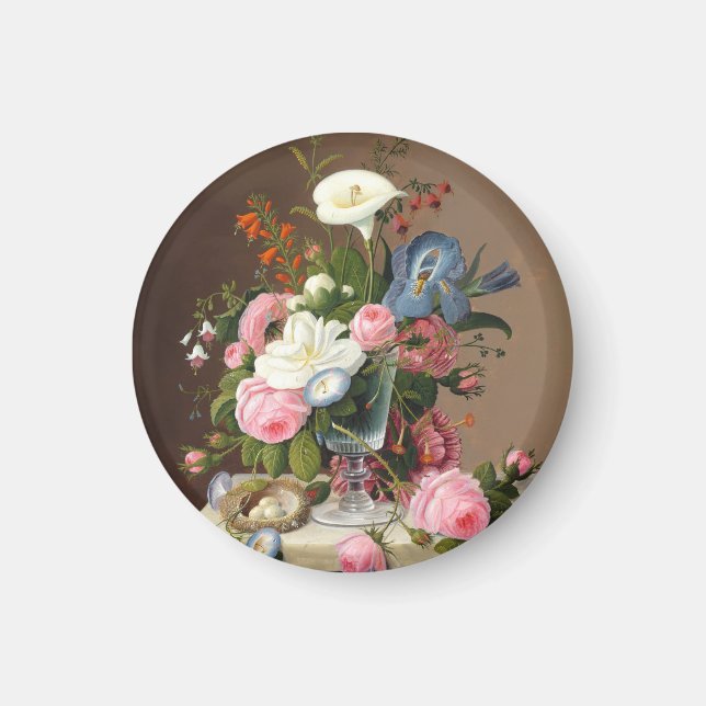 Early Summer Flowers , Severin Roesen  Magnet (Front)