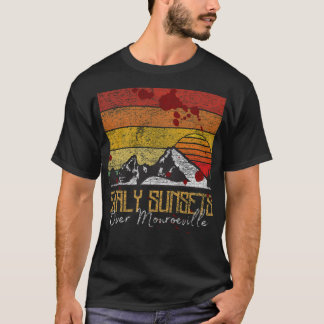 Early Sunsets Over Monroeville sunset T-Shirt
