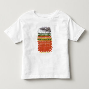 Early timetable for the London to Dover Railway Toddler T-Shirt