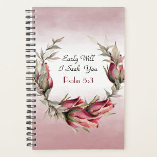 Early Will I Rise  Watercolor Business Planner