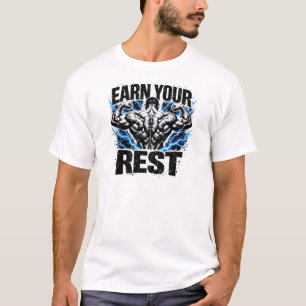 Earn Your Rest – Reward Recovery Gym Tee