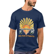 Earn Your Strength Motivational Gym T-Shirt